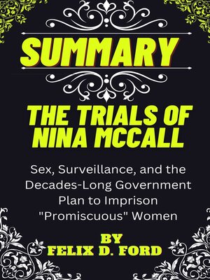 cover image of Summary of the Trials of Nina McCall